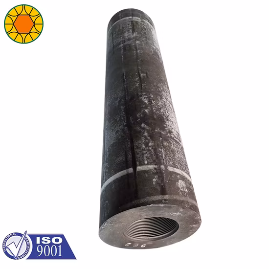 Électrode en graphite de 600 mm Électrode en graphite de haute qualité